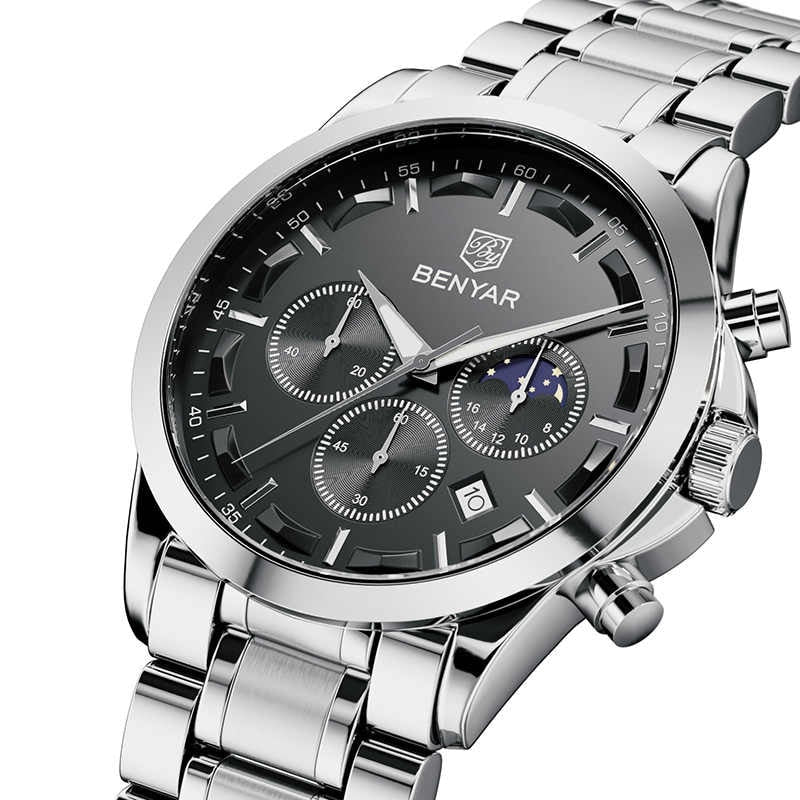 Benyar BY-5160 Moonphase Chronograph Watch main image