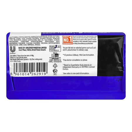 Lifebuoy Mild Care Blue Soap, 128g - Image 2