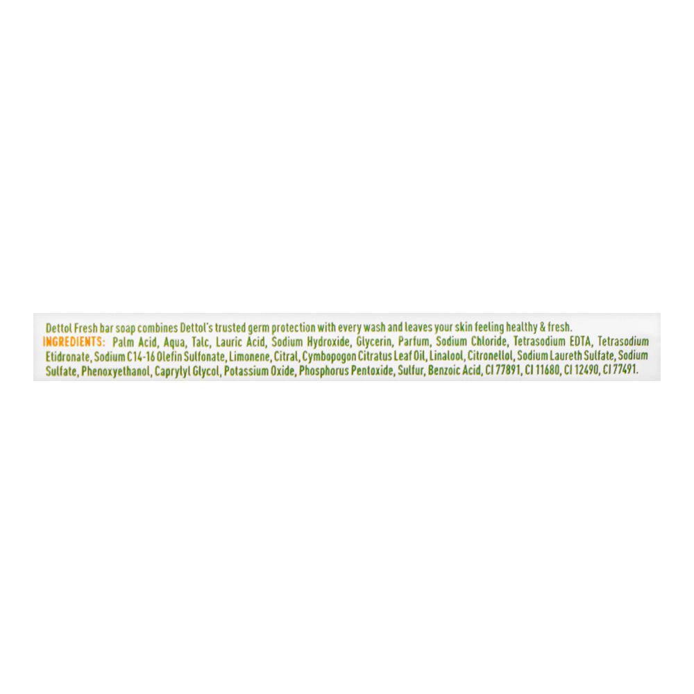 Dettol Fresh Antibacterial Soap, 110g - Image 3