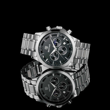 Benyar BY-5160 Moonphase Chronograph Watch image 4