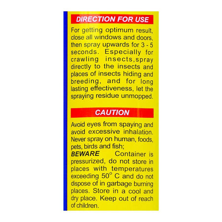 Power Plus Super Flying & Crawling Insects Aerosol, 500ml - Image 3