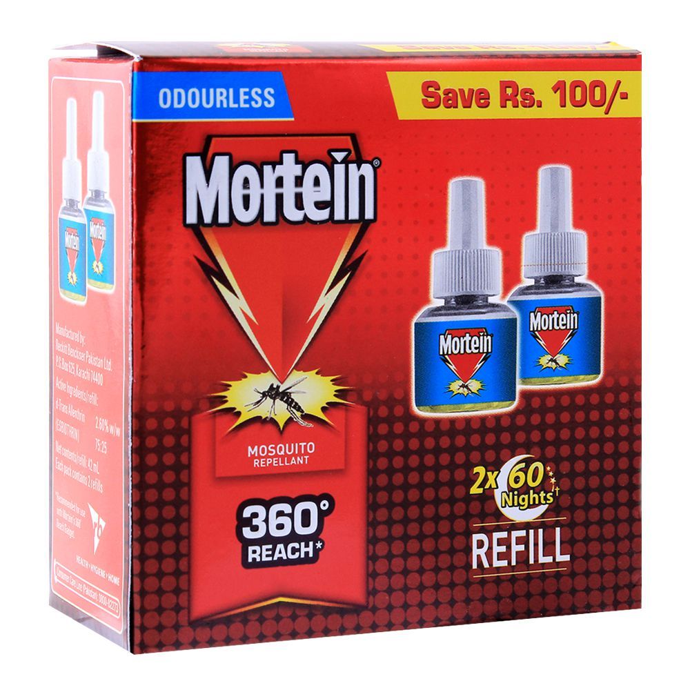 Mortein Odourless Liquid Refill, 2 Pieces, Save Rs. 100 - Image 2