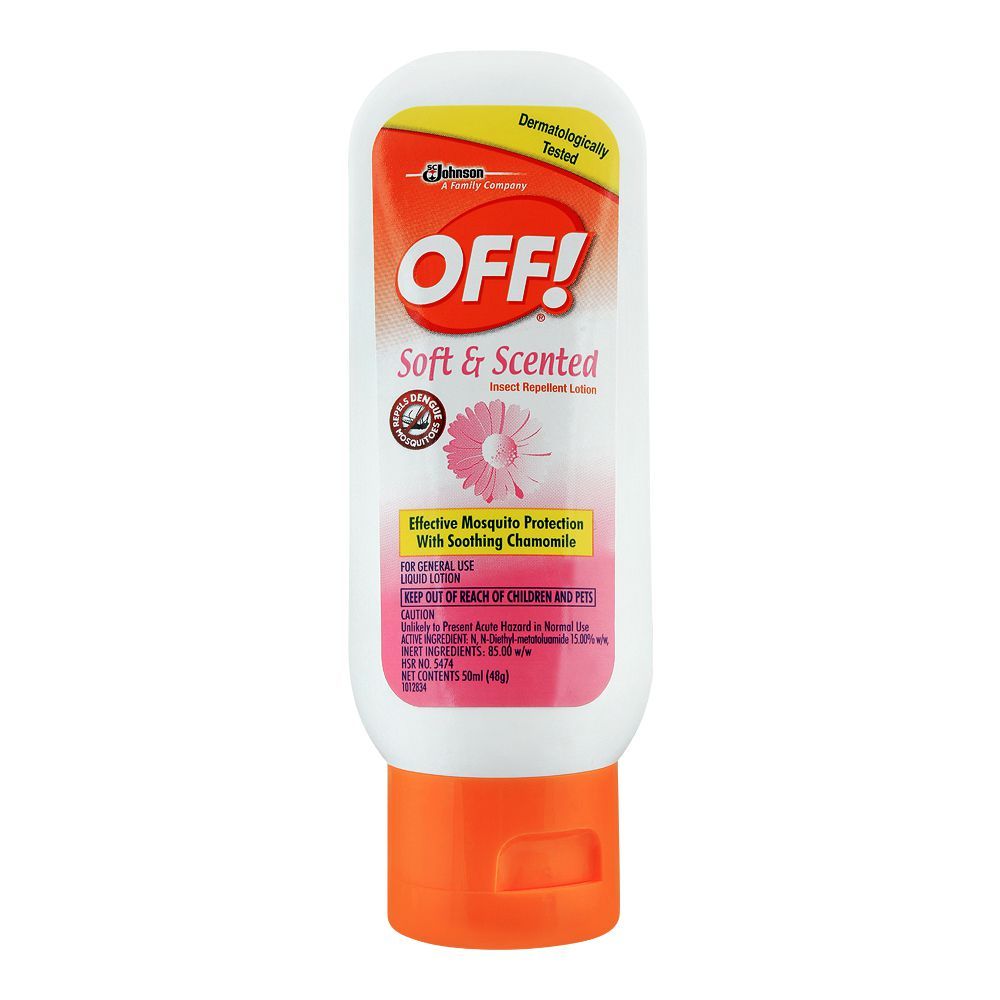 Off Soft & Scented Insect Repellent Lotion, 50ml - Main Image