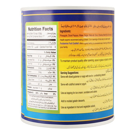 Fruitamins Fruit Cocktail, 836g - Image 2