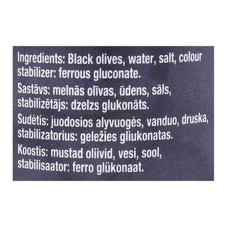 Figaro Pitted Black Olives, 240g - Image 2