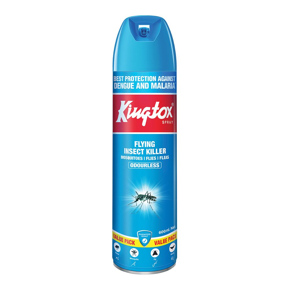 Kingtox Odorless Flying Insect Killer Spray, 600ml - Main Image
