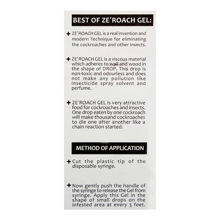 Kingtox Zeroach Roach Killing Gel, 10g - Image 3
