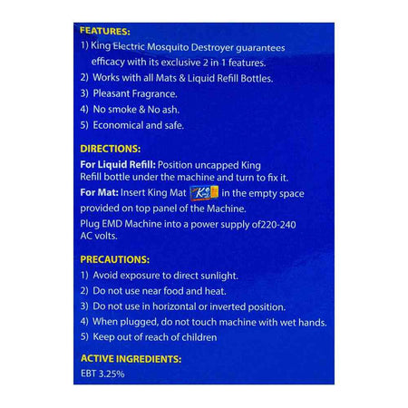 Kingtox Mosquito Repellent Kit, 45ml - Image 4