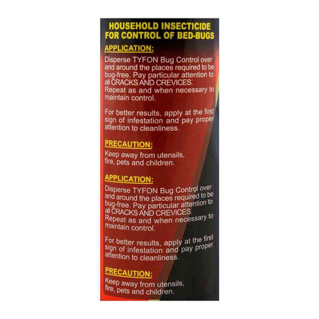 Tyfon Total Control Bug Killer Spray 325ml - Image 3