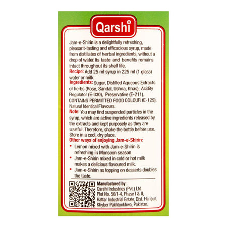 Qarshi Jam-E-Shirin Sharbat, 3 Liters - Image 3
