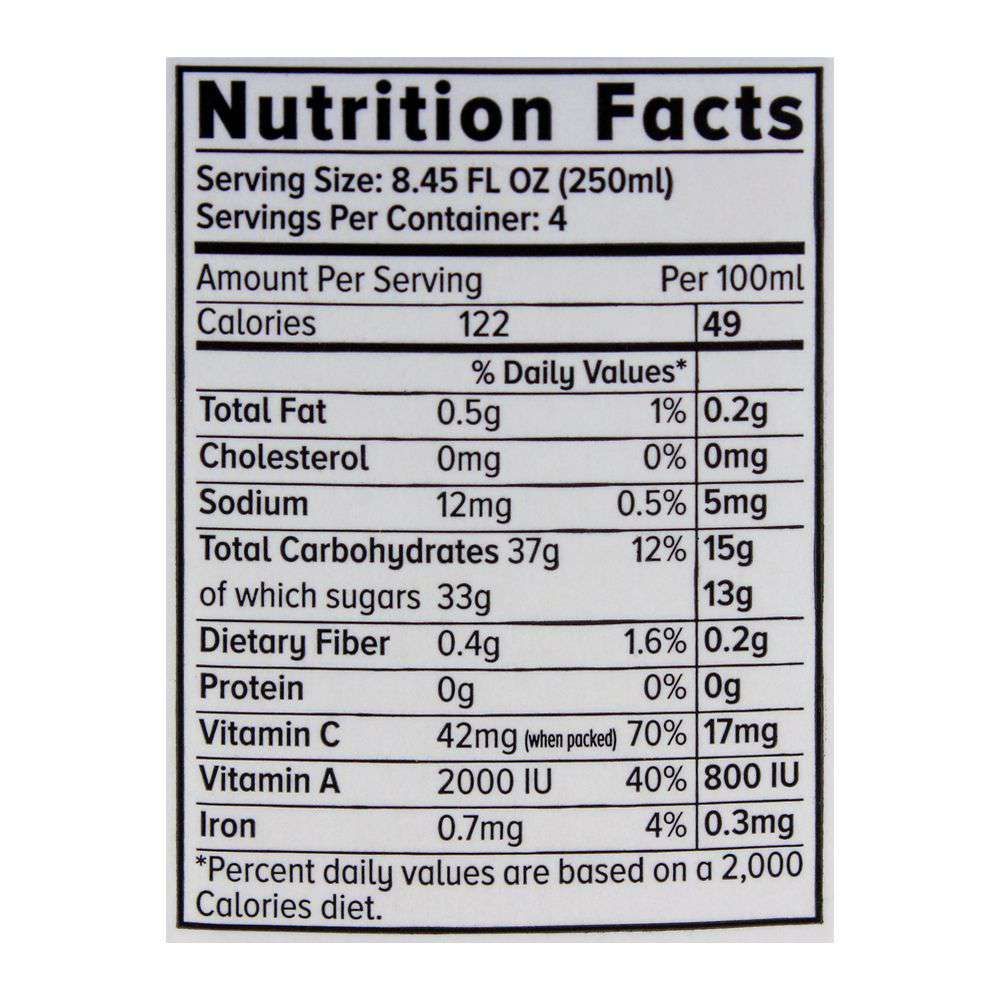 Shezan All Pure Mango Fruit Nectar, 1 Liter - Image 3