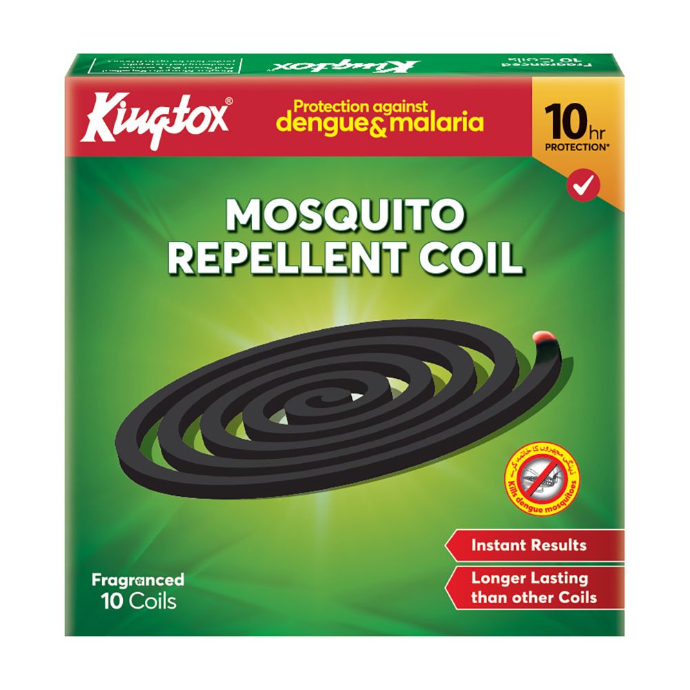 Kingtox Green Mosquito Repellent Coil, 10-Pack - Main Image