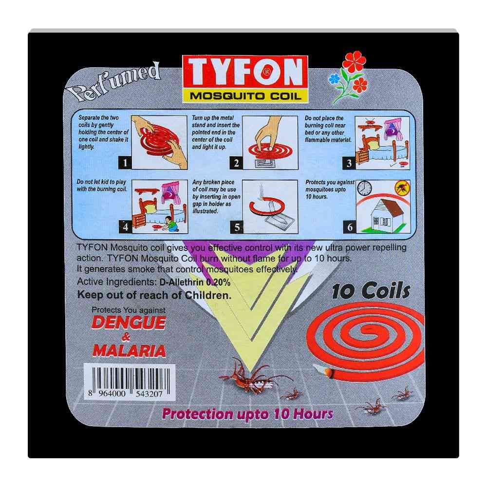 Tyfon Zabardat Mosquito Coil, 10 Coils - Image 2