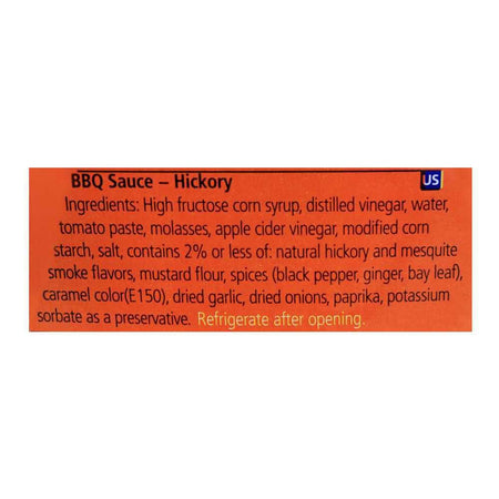 American Garden BBQ Sauce, Hickory, 510g - Image 3