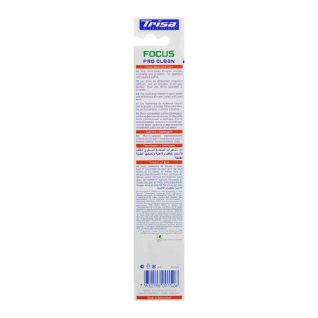 Trisa Focus Pro Clean Hard Toothbrush - Image 2