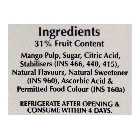 Nestle Fruita Vitals Chaunsa Fruit Nectar 200ml - Image 4