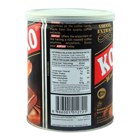 Kopiko Mini Coffee Candy 150g Tin - Image 2