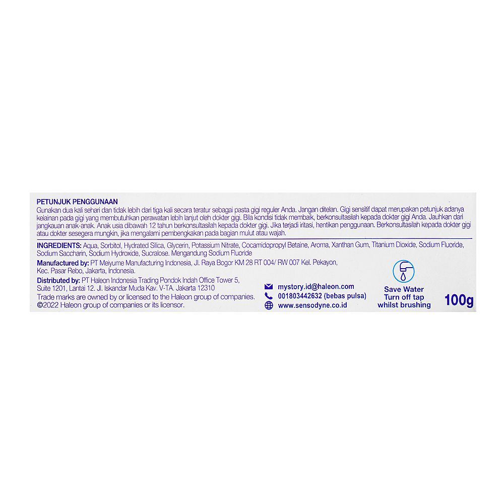 Sensodyne Fresh mint Toothpaste, 100g - Image 4