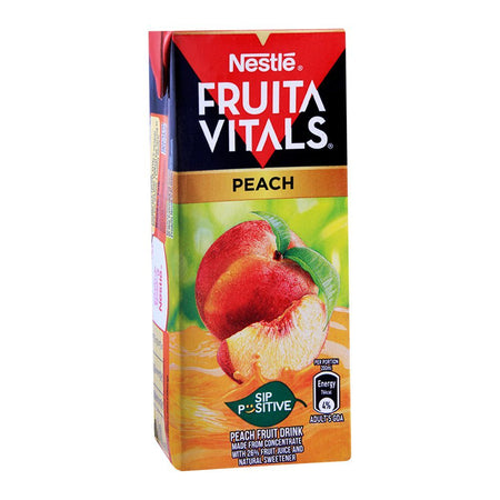 Nestle Fruita Vitals Peach Fruit Nectar 200ml - Image 2