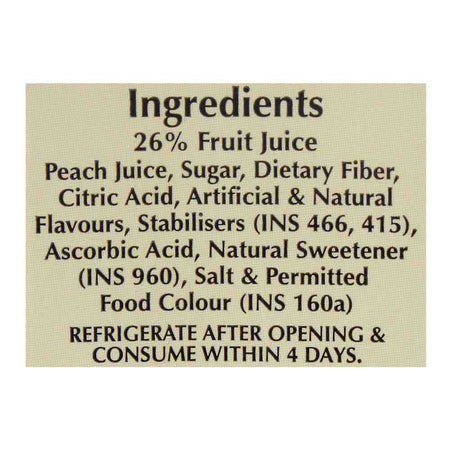 Nestle Fruita Vitals Peach Fruit Nectar 200ml - Image 4