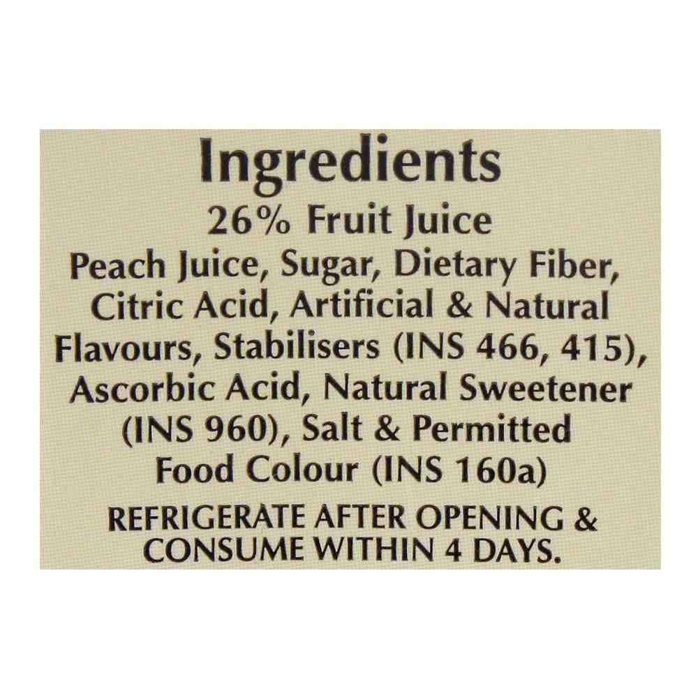 Nestle Fruita Vitals Peach Fruit Nectar 200ml - Image 4