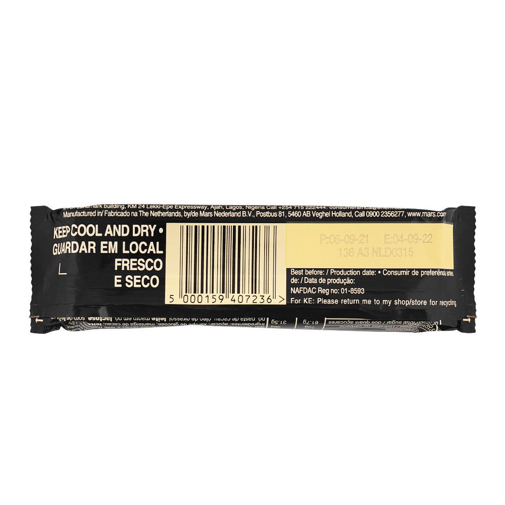 Mars Chocolate Bar, 51g - Image 2