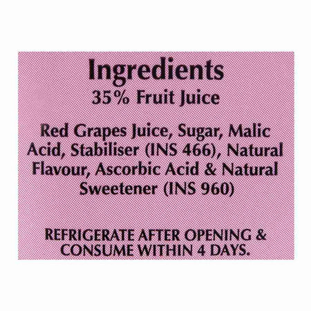 Nestle Fruita Vitals Red Grapes Fruit Drink 200ml - Image 4