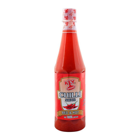 Key Brand Chilli Sauce, Red & Hot, 750ml - Main Image