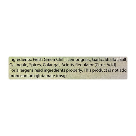 Suree Green Curry Paste, Medium Hot, 400g - Image 5