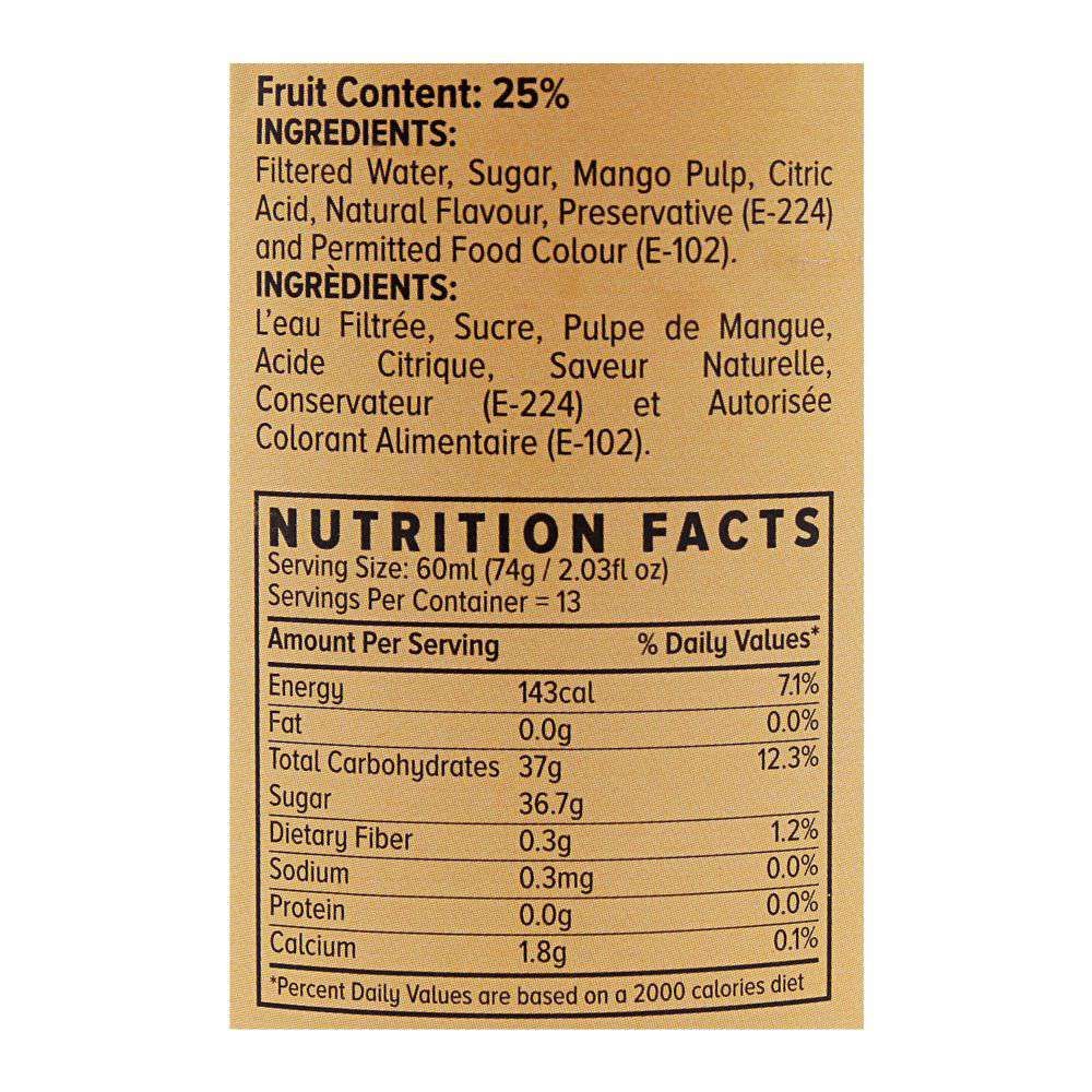 Shezan Mango Squash, 800ml - Image 2