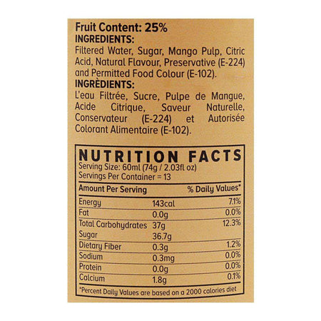Shezan Mango Squash, 800ml - Image 2