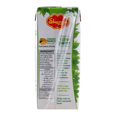 Shezan All Pure Chaunsa Mango Fruit Nectar, 200ml - Image 2