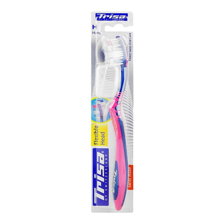 Trisa Flexible Head Hard Toothbrush, 1-Pack - Main Image