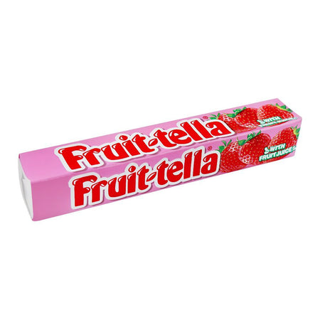 Fruit-Tella Chewy Candy, Strawberry, 32.4g - Main Image