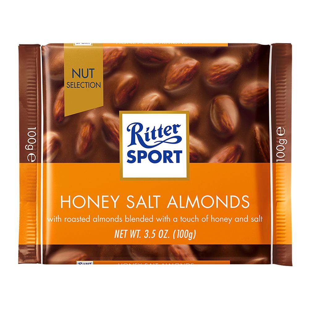 Ritter Sport Honey Salt Almonds 100gm - Main Image