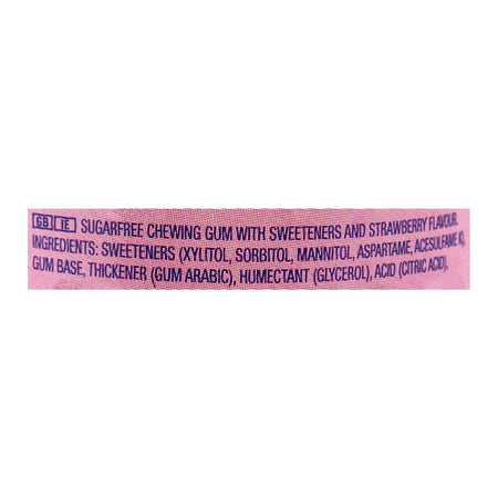 Wrigley's Extra Strawberry Flavor Sugar-Free Gum, 46-Pack - Image 3