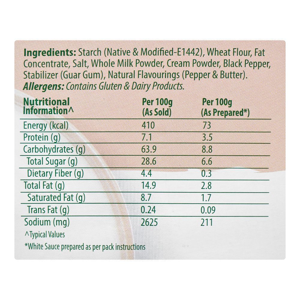 Knorr White Sauce Mix, 900g - Image 3
