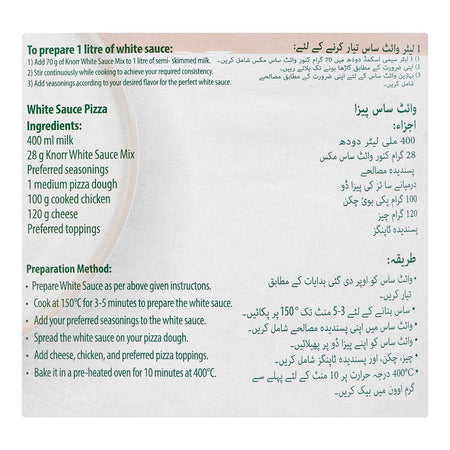Knorr White Sauce Mix, 900g - Image 4