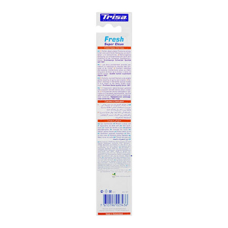 Trisa Fresh Super Clean Soft Toothbrush With Travel Cap - Image 2