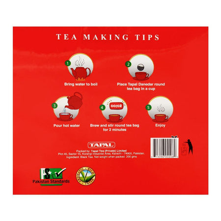 Tapal Danedar Tea Extra Strong Tea Bags 80-Pack - Image 2