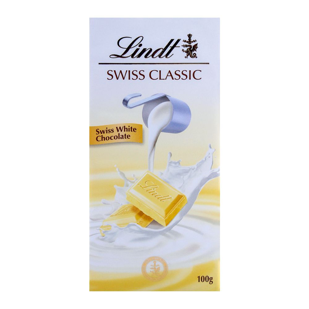 Lindt Classic Swiss White Chocolate 100g - Main Image