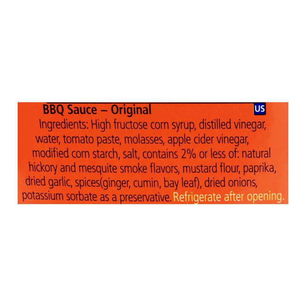 American Garden BBQ Sauce, Original, 510g - Image 3