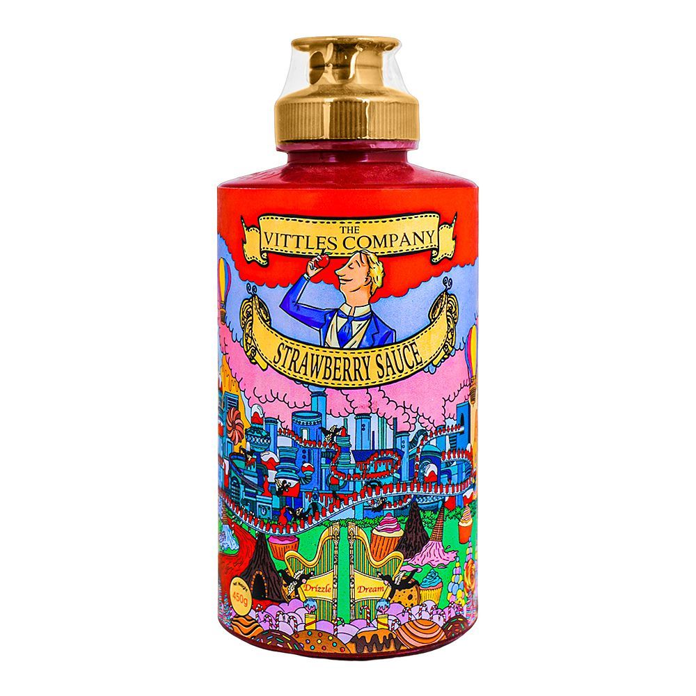 The Vittles Company Strawberry Sauce, 450g - Main Image