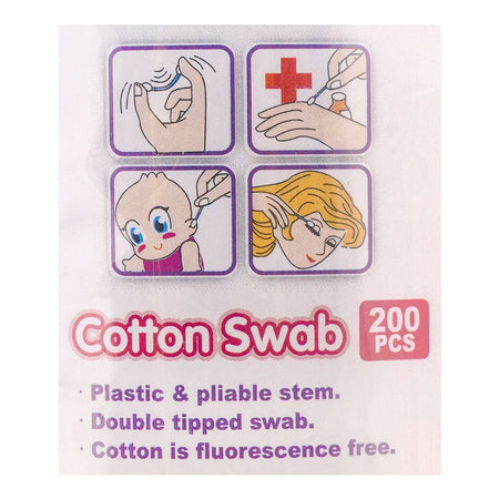 Farlin Cotton Buds, 200-Pack, BF-113-2 - Image 2