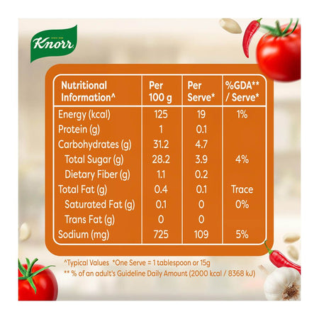 Knorr Chilli Garlic Sauce Pouch 800g - Image 4