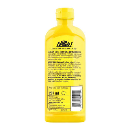 Formula 1 Scratch Out, Car Scratch Remover, 207ml - Image 2