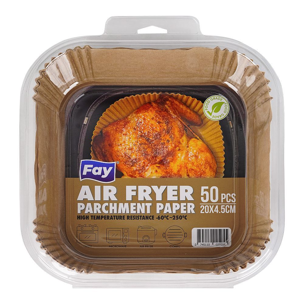 Fay Air Fryer Parchment Paper, 20x4.5cm, 50-Pack - Image 2