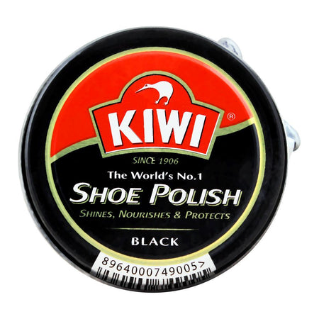 Kiwi Shoe Polish, Black, 20ml - Main Image