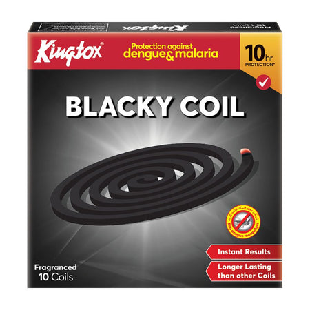 Kingtox Blacky Mosquito Repellant Coil, 10-Pack - Main Image