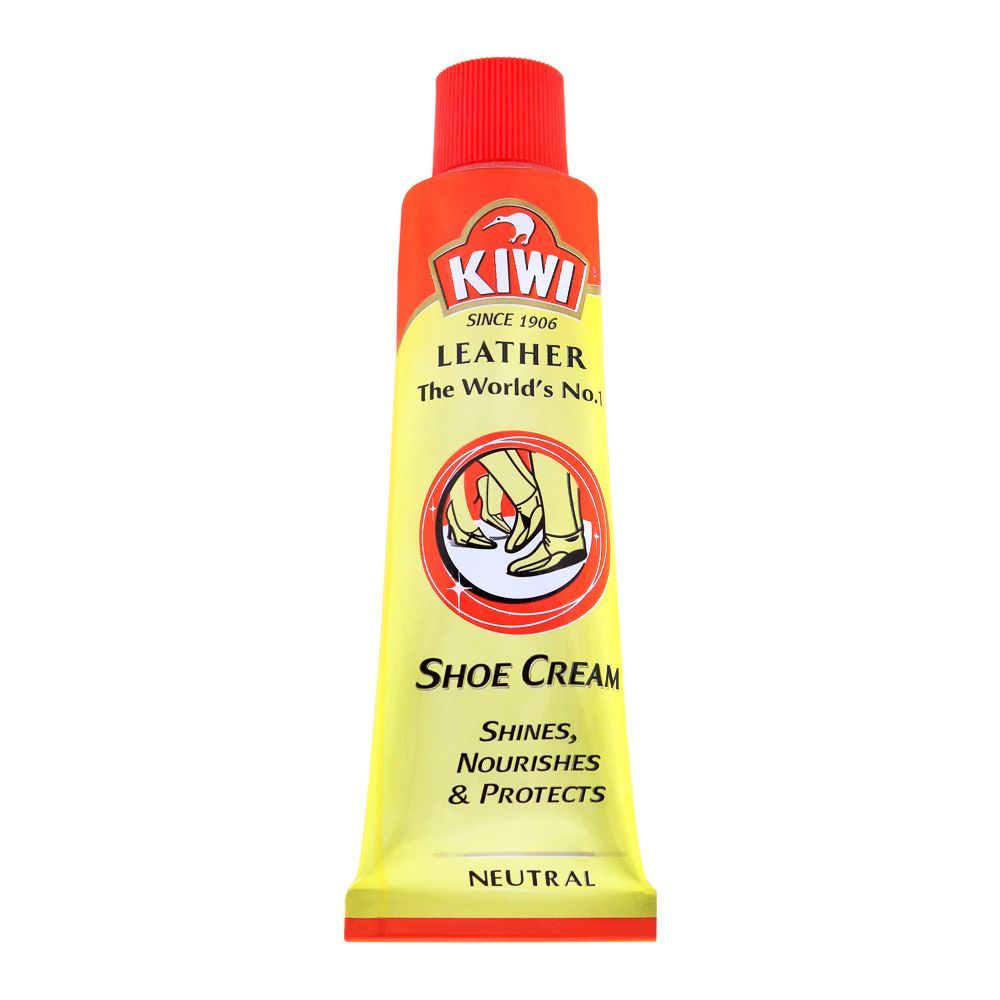 Kiwi Shoe Cream Tube, Neutral, 45ml - Main Image
